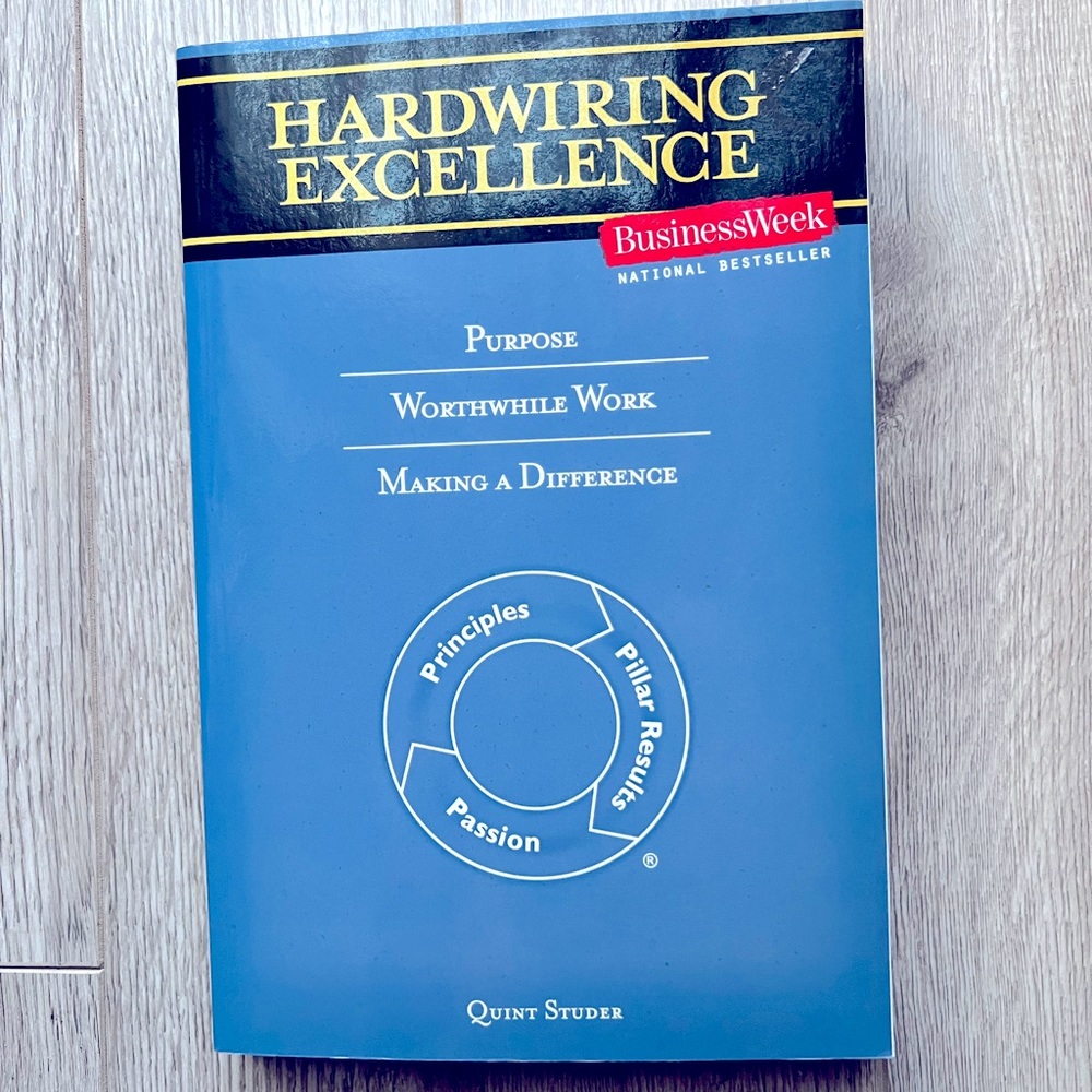 New! Hardwiring Excellence: Purpose, Worthwhile Work, Making a Difference Book